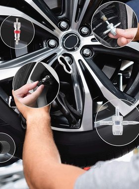 Tire Pressure Gauge 0-100 PSI &Tire Deflator & 4Pcs