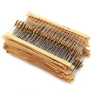 Kit Film lot 1000pcs Resistor Carbon 0.25W Assortment