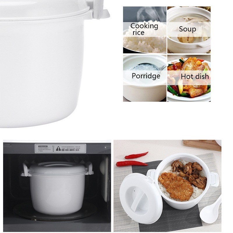 Steamer Utensils Rice-Cooker Microwave Oven Insulation Lunch