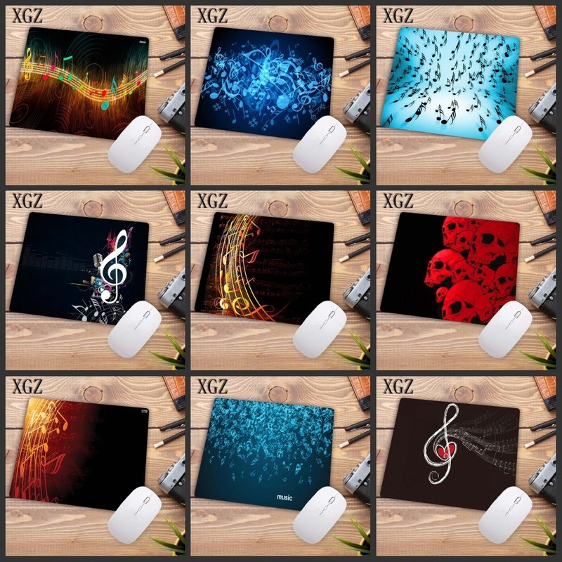 Musical Notes Customized Laptop Gaming Keyboard Mouse Pad Si