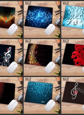 Musical Notes Customized Laptop Gaming Keyboard Mouse Pad Si