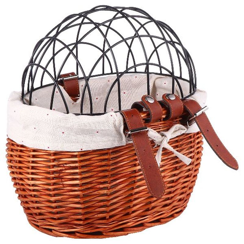 Basket Frame Removable Cycling Front Carrier Bag Pet