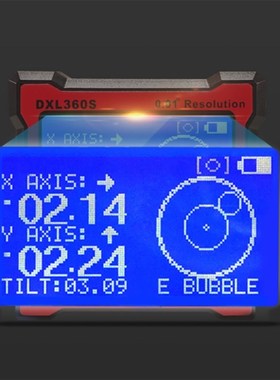 7XEA Backlight Digital Level Box Protractor Angle Finder Gau