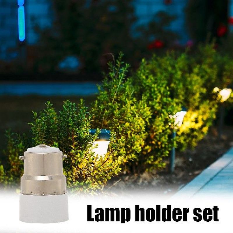 Rotary B22 to E14 Lamp Holder Base Screw Bulb LED Light