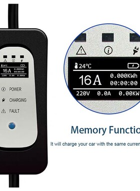 Electric car charger J1772 Type 1 EVSE EV charging cable 16A