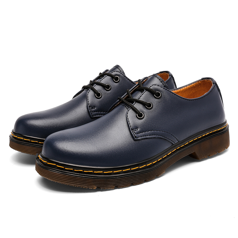 New Fashion Men Boots Non-Slip Round Head Casual Tooling Sho