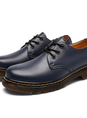 New Fashion Men Boots Non-Slip Round Head Casual Tooling Sho