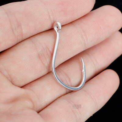 PIKE Eye 30PCS 1/0 2/0 3/0 4/0 Light Casting DIY Jig Hook Sa