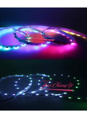 DC5V WS2812B IC 1M 60led/m10mm wide RGB Addressable 0420 SMD