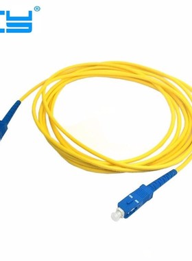 SC to SC Fiber Patch Cord Jumper Cable  Simplex Single Mode