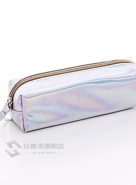 Iridescent Laser Pencil Case Quality P School Supplies Stati