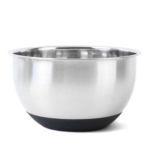 Stainless Steel Mixing Bowl with Ergonomic Non-Slip Silicone