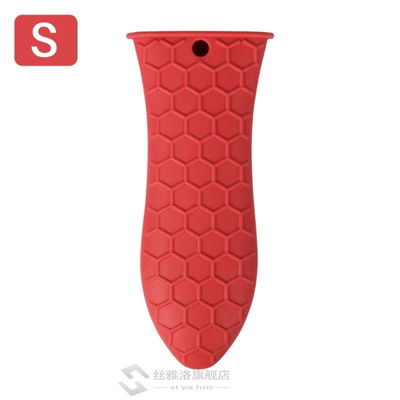 1/Pcs Silicone Hot Handle Holder Potholder  Cast Iron Skille