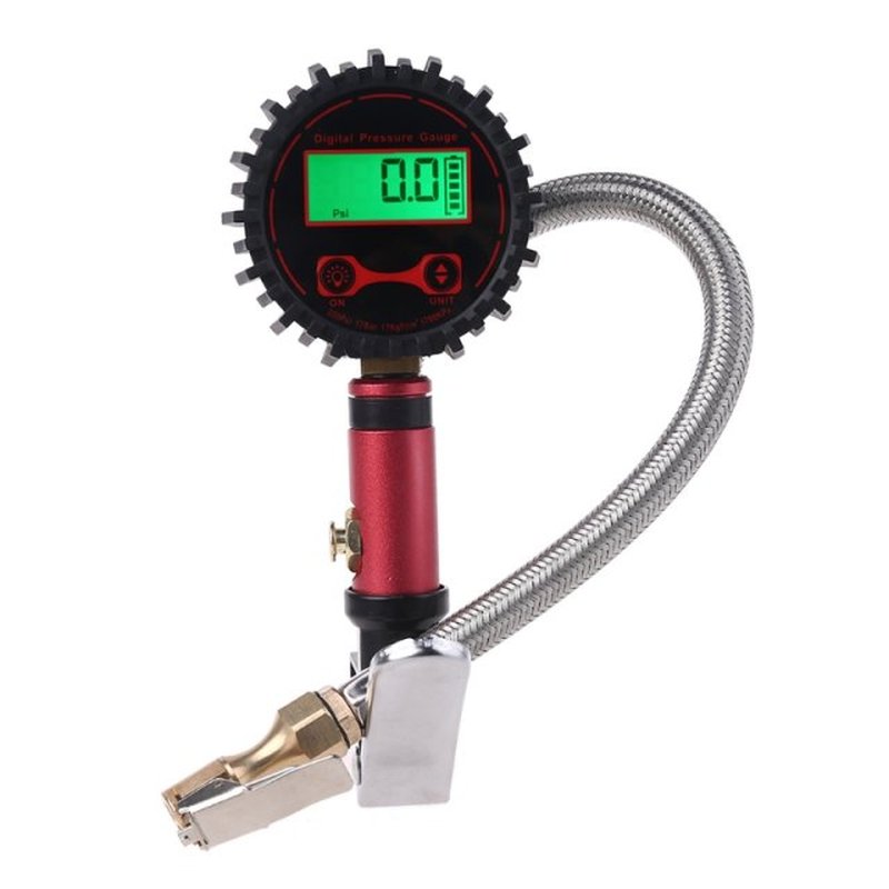 FlowPro Digital Tire Inflator with Pressure Gauge - 250 PSI,