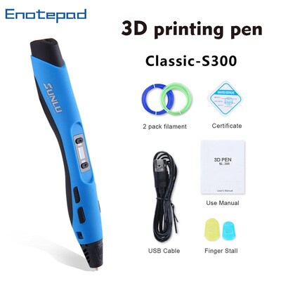 SL 300 3D Printing Pen SUNLU Intelligent 3DPen  Painting PL