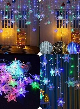 8 Modes Led Snowflake Light High Brightness Portable Led