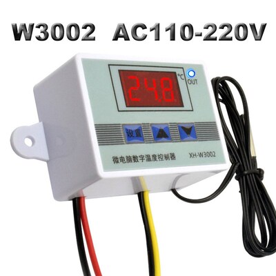 W3001 W3002 Microcomputer Temperature Controller DC12V 24V A