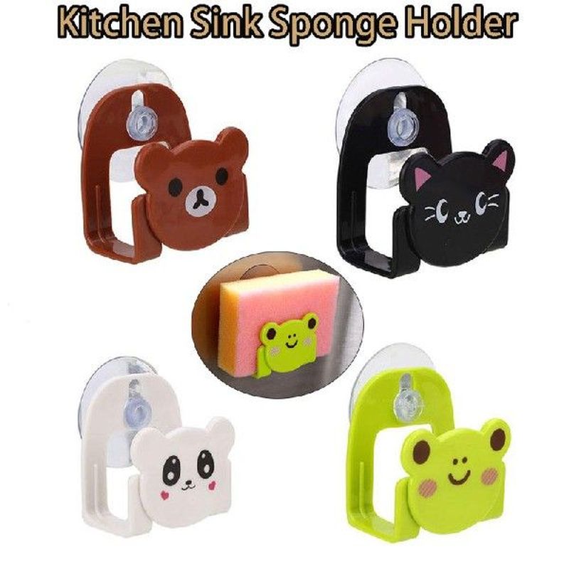 Sink Sponge Holder Sponge Soap Scouring Pad Cleanball