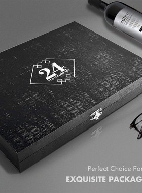 24PCS Silverware Tableware Cutlery Set Box 18/10 Stainless S