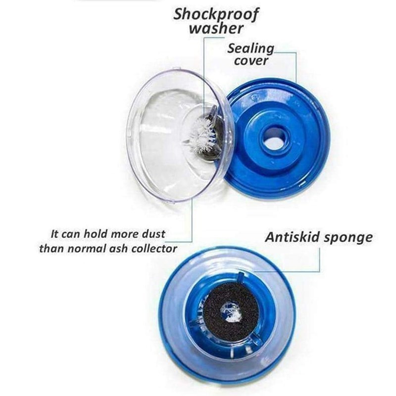 3Pcs Electric Drill Dust Collector 4-10mm Drywall Dust Colle