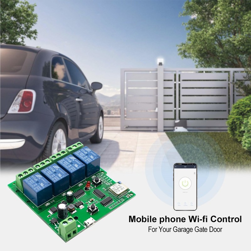 eWeLink wifi switch DC 5V 12v 24v 32v AC 220V Inching/Self