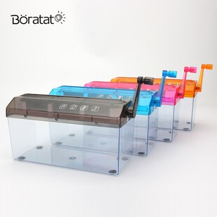 Mini Shredder Small Desktop Hand-cranked A4 Paper Shredder O