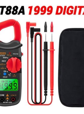 MT88A 1999 Digital Clamp Meter 1999 Counts Multimeter 500A A