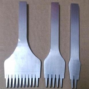 3pcs Tip Spacing 3.38 Europe Oblique Flat Hand Cut French Co