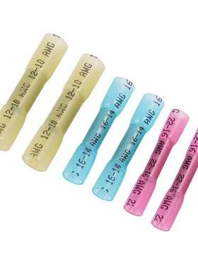 100Pcs/Set Heat Shrink Butt 3 Sizes Crimp Terminals Insulate