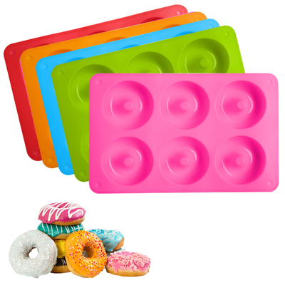 Silicone Donut Mold Baking Pan Non-Stick Baking Pastry Choco