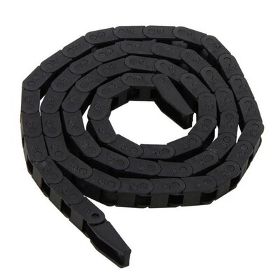 Black Cable Wire Carrier 7*7mm Mayitr Plastic Nylon Towline