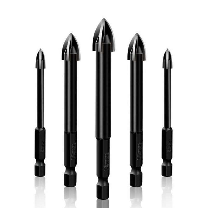 1 Piece Hex Tile Bits Glass Ceramic Carbide Spiral Drill Bit