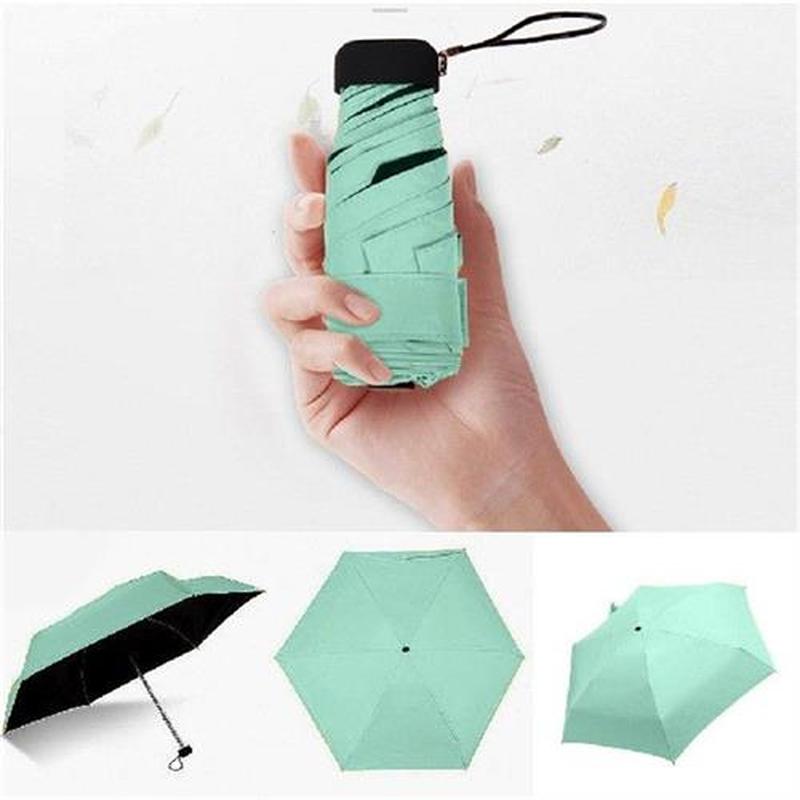 Umbrella Sun Rain Women Flat Lightweight Umbrella Parasol