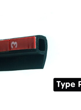 P Z D B Type 4 Meters Car Door Seal weatherstripping Door Ru