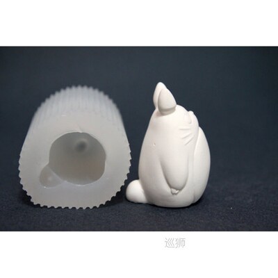 Silicone Candle Molds Totoro Candle Soap Moulds Fondant Mold