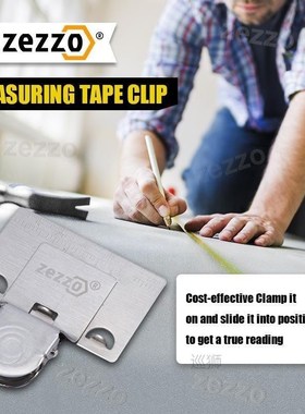 Zezzo Measuring Tape Clip Measure Precision Measuring Tool T