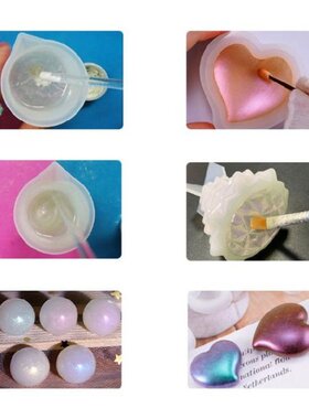 24 Pcs/set Pearlescent Powder Mica Glitter Sliam DIY Crafts