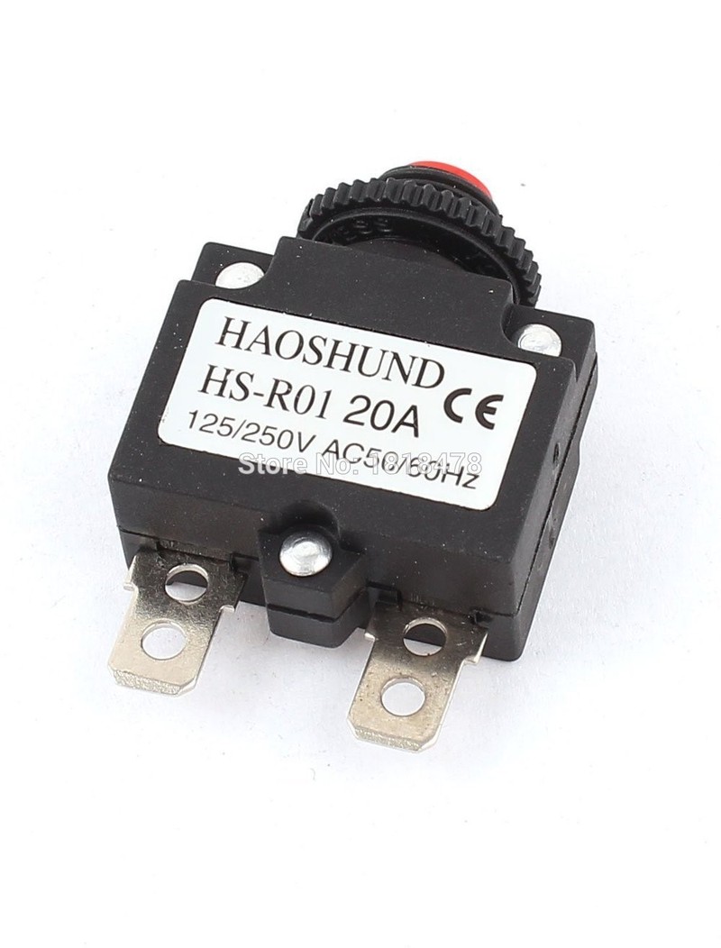 HS R01 20A  AC 125/250V 20A Air Compressor Circuit Breaker O