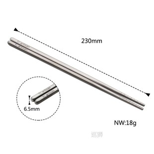 1Pair Japanese chopsticks Titanium Non-Slip Sushi Food stick