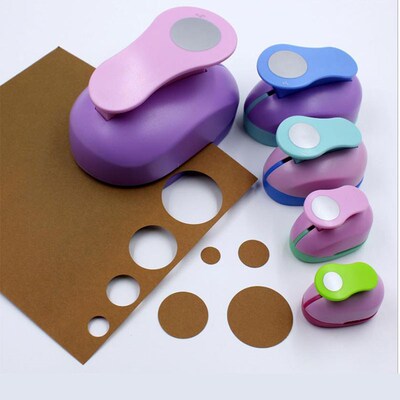 9- 38mm Circle Punch DIY Craft Hole Punch Paper Cutter Scrap