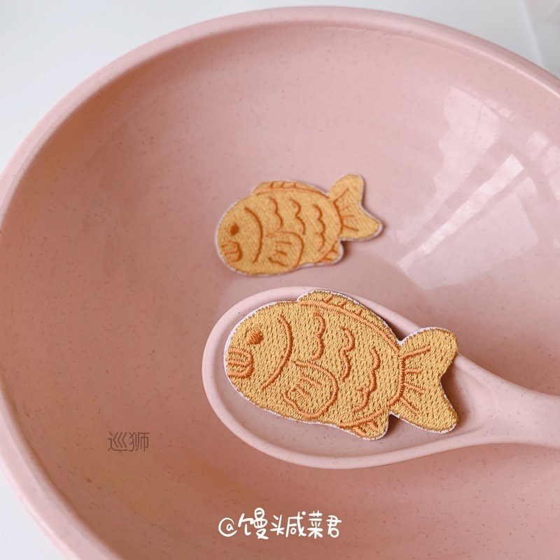 MTXCJ Japanese Snacks Snack Snappers Yayaki Embroidered Clot