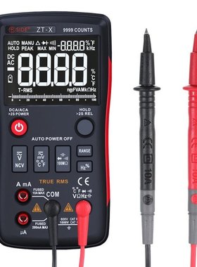 BSIDE Digital Multimeter True-RMS Handheld Multi Meter Voltm