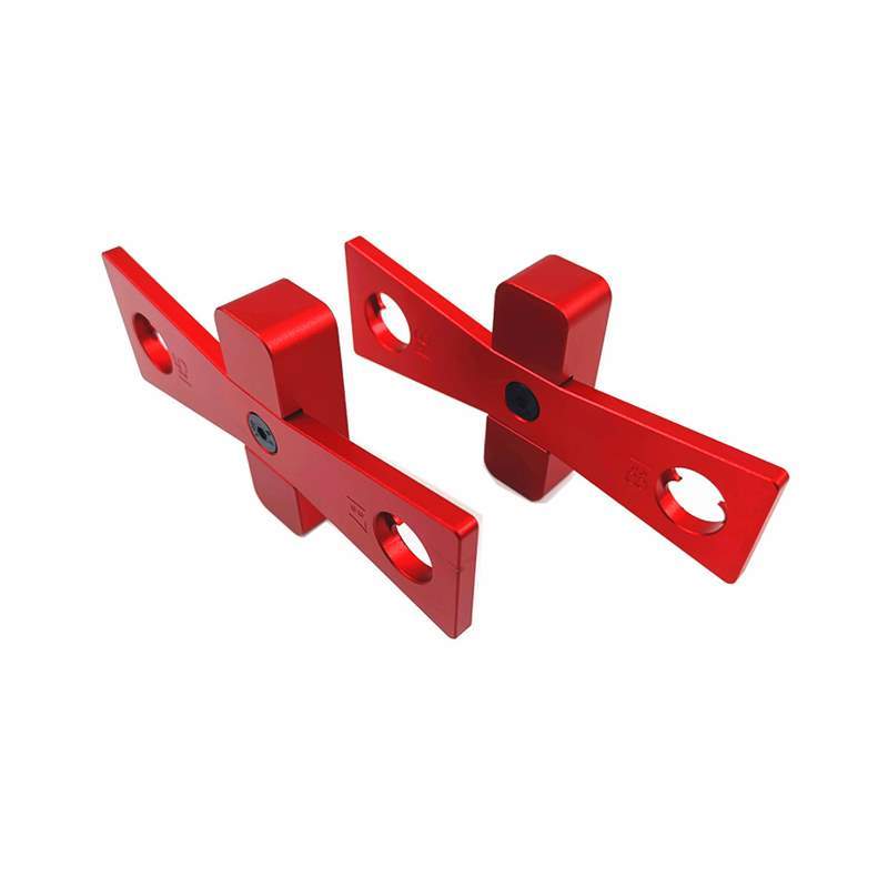 2Pcs Dovetail Scribe Line Planning Woodworking Crossed Ruler