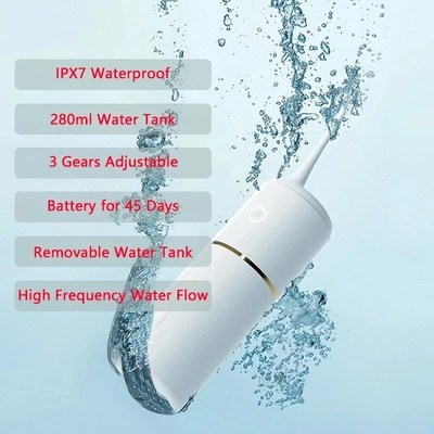 Youpin Portable Cordless Water Irrigator for Teeth Oralirrig