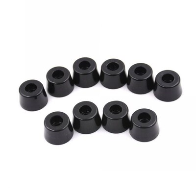 10pcs/lot Black Anti-skid Glides Shock Floor Protector Screw
