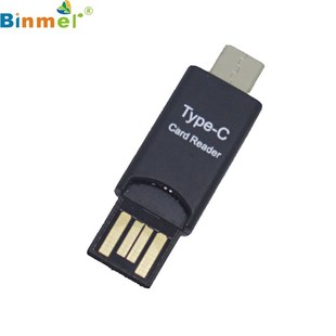 USB 2.0 Type C Host OTG Adapter Micro SD Card Reader For La