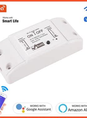 Tuya WiFi Smart Switch 10A Wireless Remote Switch Timer Tuya