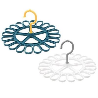 Round Drying Rack 2pcs Clothes Hanging Shelf 20 Clips
