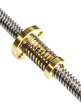 1 Set T8 Lead Screw 400 mm 8mm   Anti backlash Spring Loaded