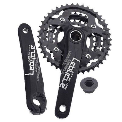 Bicycle Crankset MTB Bike Crank Chainring Aluminum Alloy
